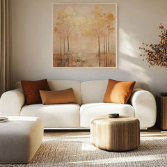 Imagine pe lemn - Țărmurile de aur ale Norvegiei