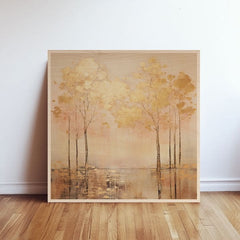 Imagine pe lemn - Țărmurile de aur ale Norvegiei