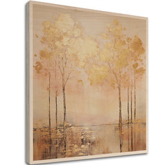 Imagine pe lemn - Țărmurile de aur ale Norvegiei