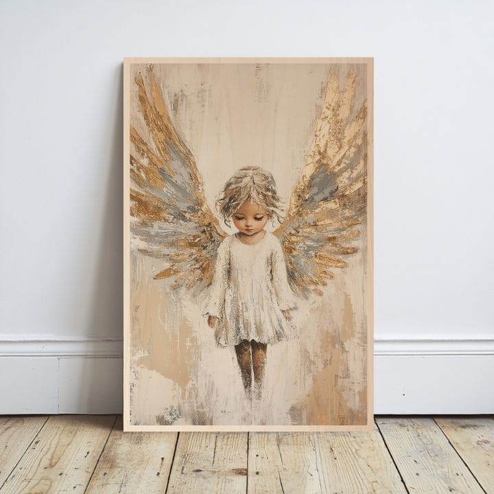 Imaginea pe lemn - Gardianul luminii