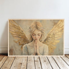 Imagine pe lemn - Mesagerul de aur al paradisului