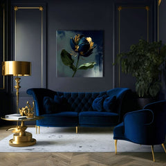 Picturi moderne pe pânză - Garden's Vibrant Heartbeat