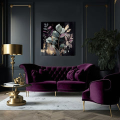 Picturi moderne pe pânză - Jungle's Emerald Symphony