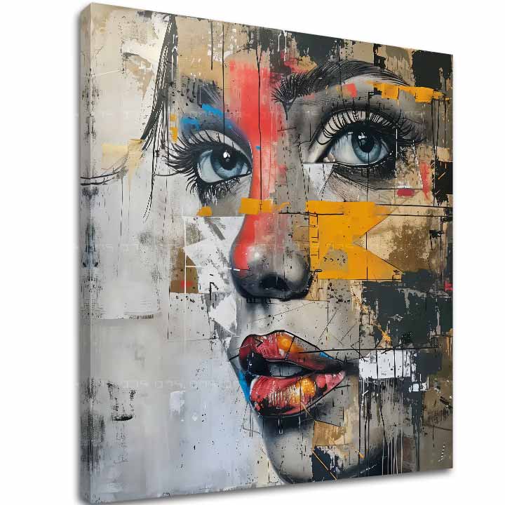 Imagine elegantă a unei femei Vizită din viitor