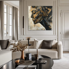 Imagine elegantă a unei femei Meditație