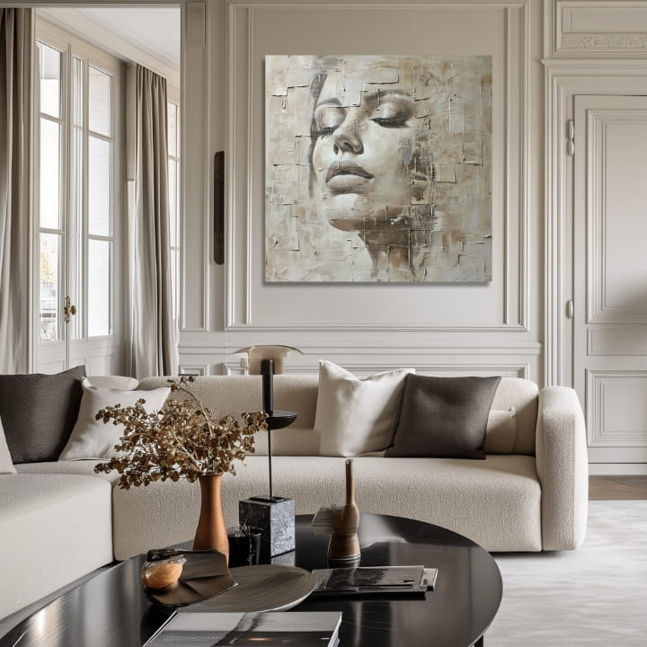 Imagine elegantă a unei femei Zeiță a păcii