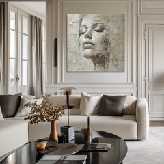 Imagine elegantă a unei femei Zeiță a păcii