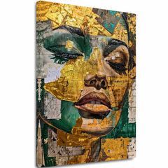 Imagine elegantă a unei femei Emerald vis