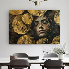 Imagine elegantă a unei femei sub apă