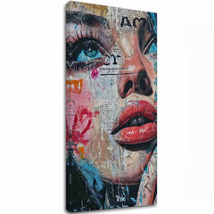 Imagine elegantă a unei femei Culorile străzii