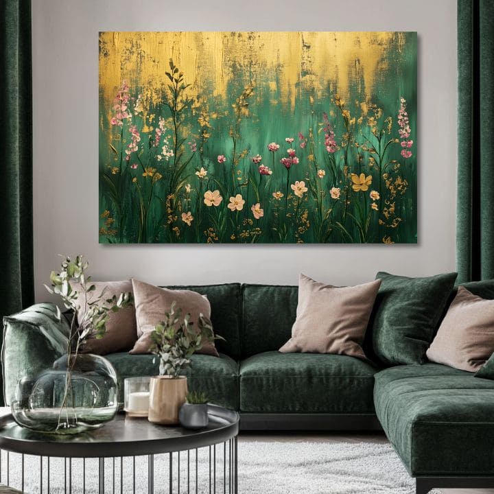 Momente de aur ale naturii | 100% original acrilic pictat