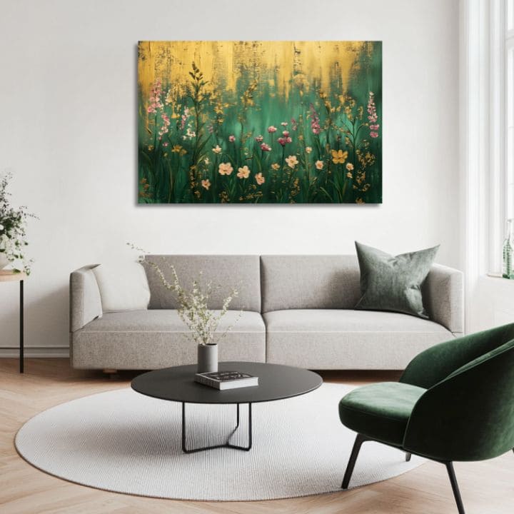 Momente de aur ale naturii | 100% original acrilic pictat