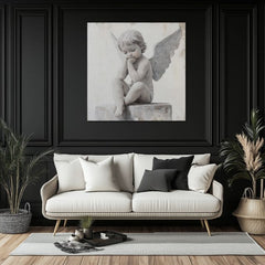 Tablouri de îngeri Protector | 100% original acrilic pictat