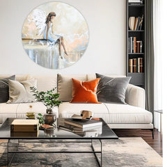 Picturi rotunde cu acrilic Angel's Rest