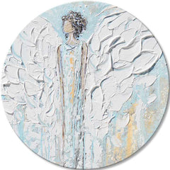 Tablouri rotunde cu acrilice Whisper of Love