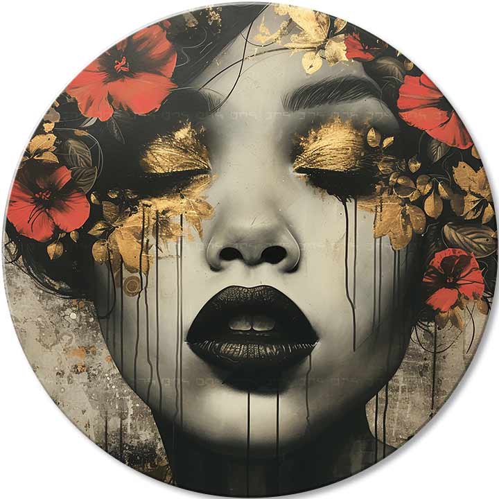 Picturi rotunde cu acrilic În domeniul viselor