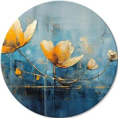 Picturi rotunde cu acrilic Povestea unui regat