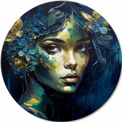 Picturi rotunde cu acrilic Povestea iubirii