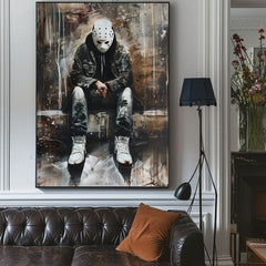 Imagine THE SILENT KILLER | Detalii acrilice