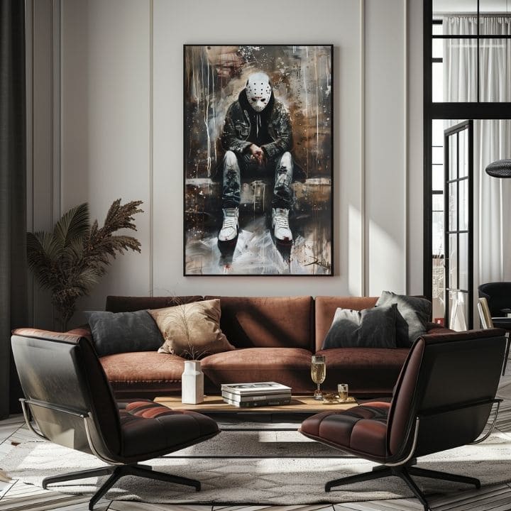 Imagine THE SILENT KILLER | Detalii acrilice