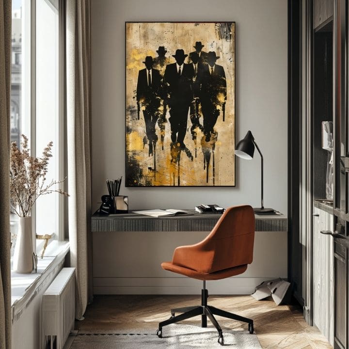 Imagine OUTLAWS IN SHADOWS | Detalii acrilice