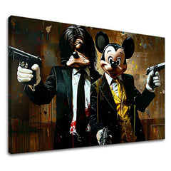 Imagine MICKEY AND THE MOBSTER | Detalii acrilice
