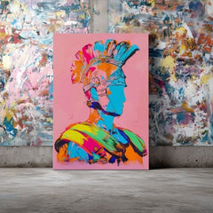 Imagine MODERN GLADIATOR pe panza | Structură pictată