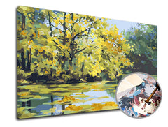 Pictura după numere PREMIUM GOLD