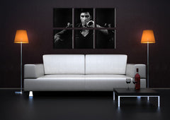 Pictat POP ART pictura de perete SCARFACE-AL PACINO 210x140 cm