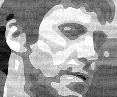 Pictat manual POP ART pictura AL PACINO 150x100 cm