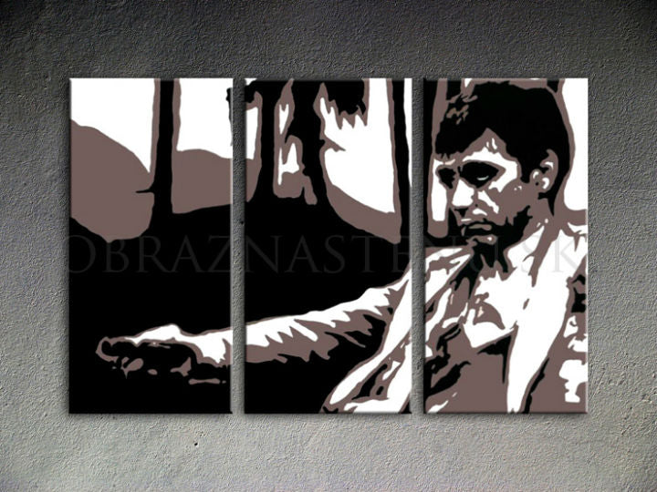 Pictat manual POP ART pictura AL PACINO 120x80 cm
