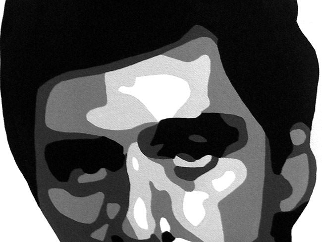 Pictat manual POP ART pictura AL PACINO 200x80 cm