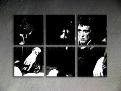 Pictat manual POP ART pictura SCARFACE-AL PACINO 150x100 cm