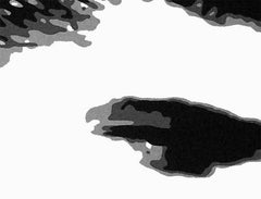 Pictat manual POP ART pictură ELVIS 120x80 cm