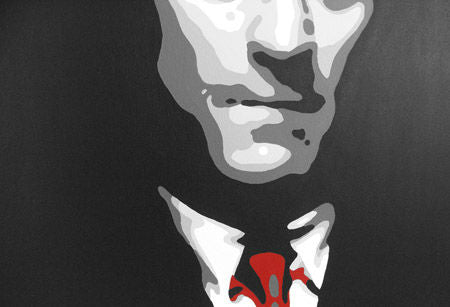 Pictat manual POP ART pictura GOODFELLAS 210x70 cm