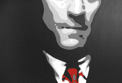 Pictat manual POP ART pictura GOODFELLAS 210x70 cm