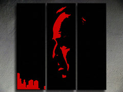 Pictat manual POP ART pictura MARLON BRANDO 90x90 cm