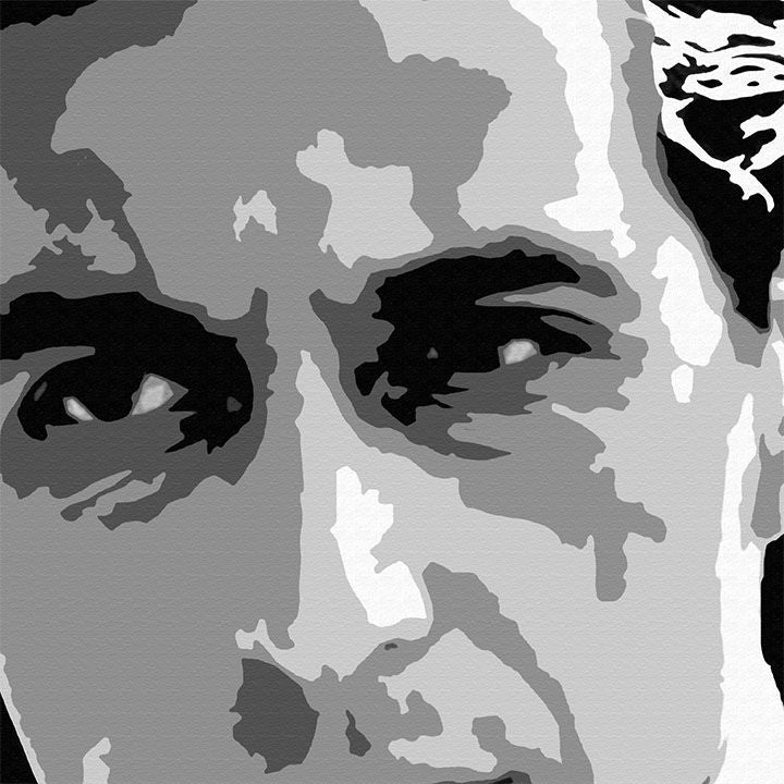 Pictură POP Art pictată manual GODFATHER 90x60 cm