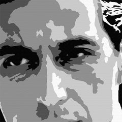 Pictură POP Art pictată manual GODFATHER 90x60 cm