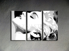 Pictat manual POP ART pictură MADONNA 120x80 cm