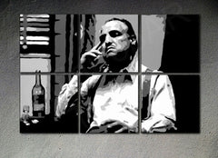 Pictat manual POP ART pictura MARLON BRANDO 150x100 cm