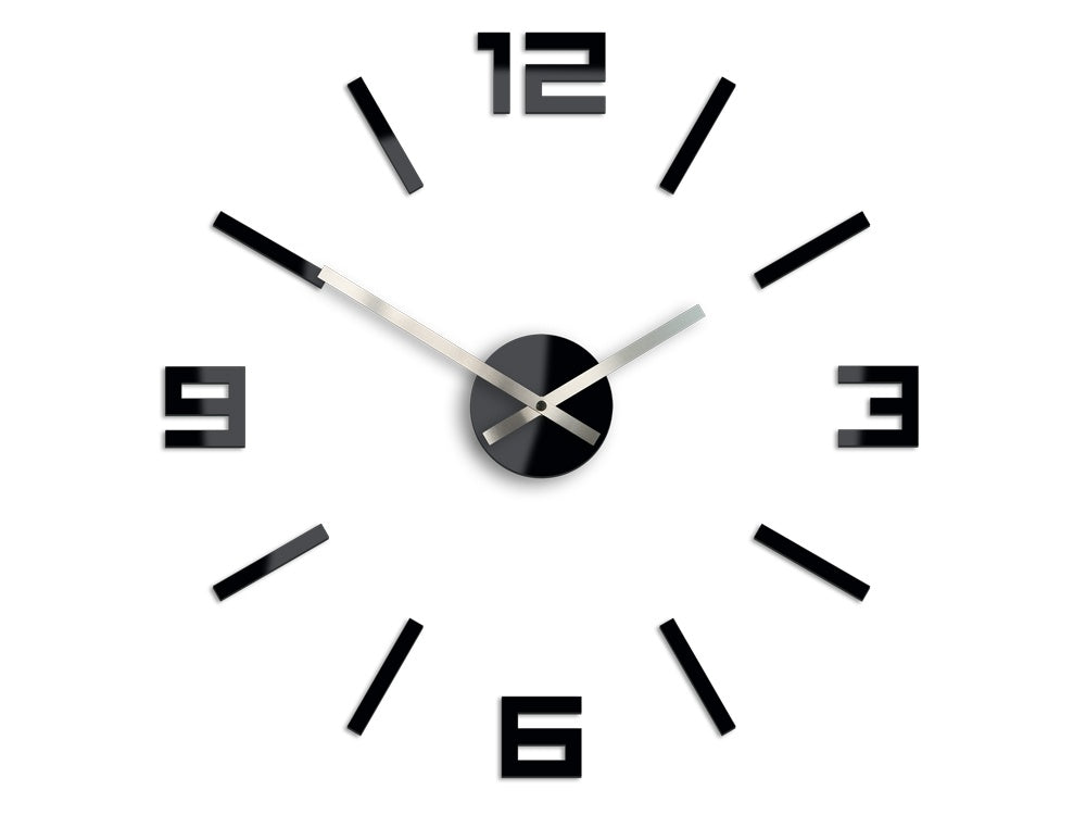 Ceas de perete modern ARABIC BLACK black - imagine principală