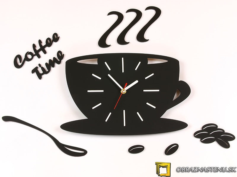 Industrial tablou pe pânză cu motivul White Satin Cup, ceașcă de cafea, motiv pentru copii în alb-auriu nuanțe, atmosferă jucăușă, timp, potrivit pentru bucătărie – principală