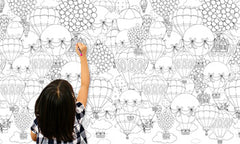 Tapet pentru copii pentru pictura TMDE009