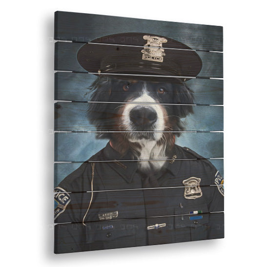 Fotografie pe lemn Pet Portrait Rex - imagine 2