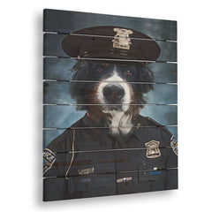 Fotografie pe lemn Pet Portrait Rex - imagine 2