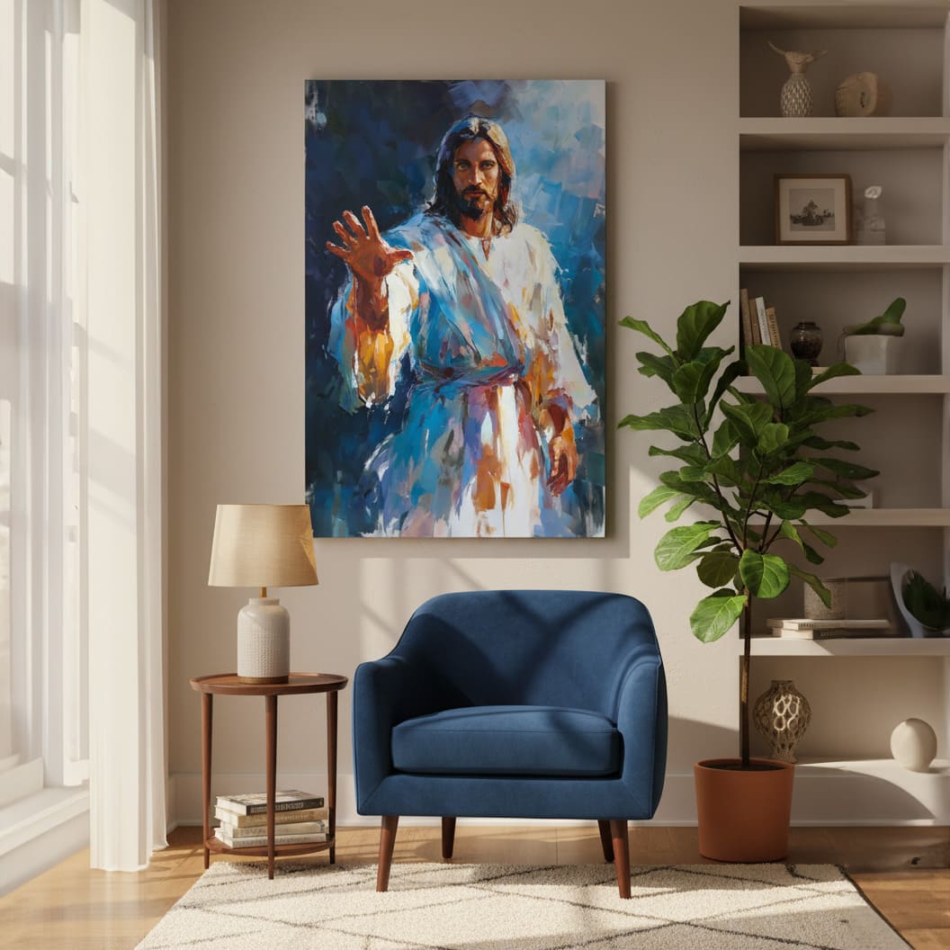 Iisus al luminii | finisată de mâna artistului - imagine 4