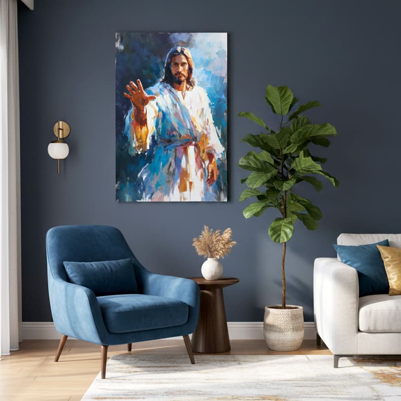 Iisus al luminii | finisată de mâna artistului - imagine 3