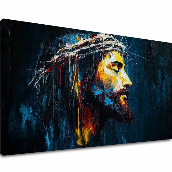 Isus pașnic | finisată de mâna artistului - imagine 2