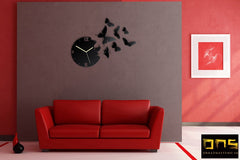 Ceas de perete MODERN BUTTERFLY  NH003